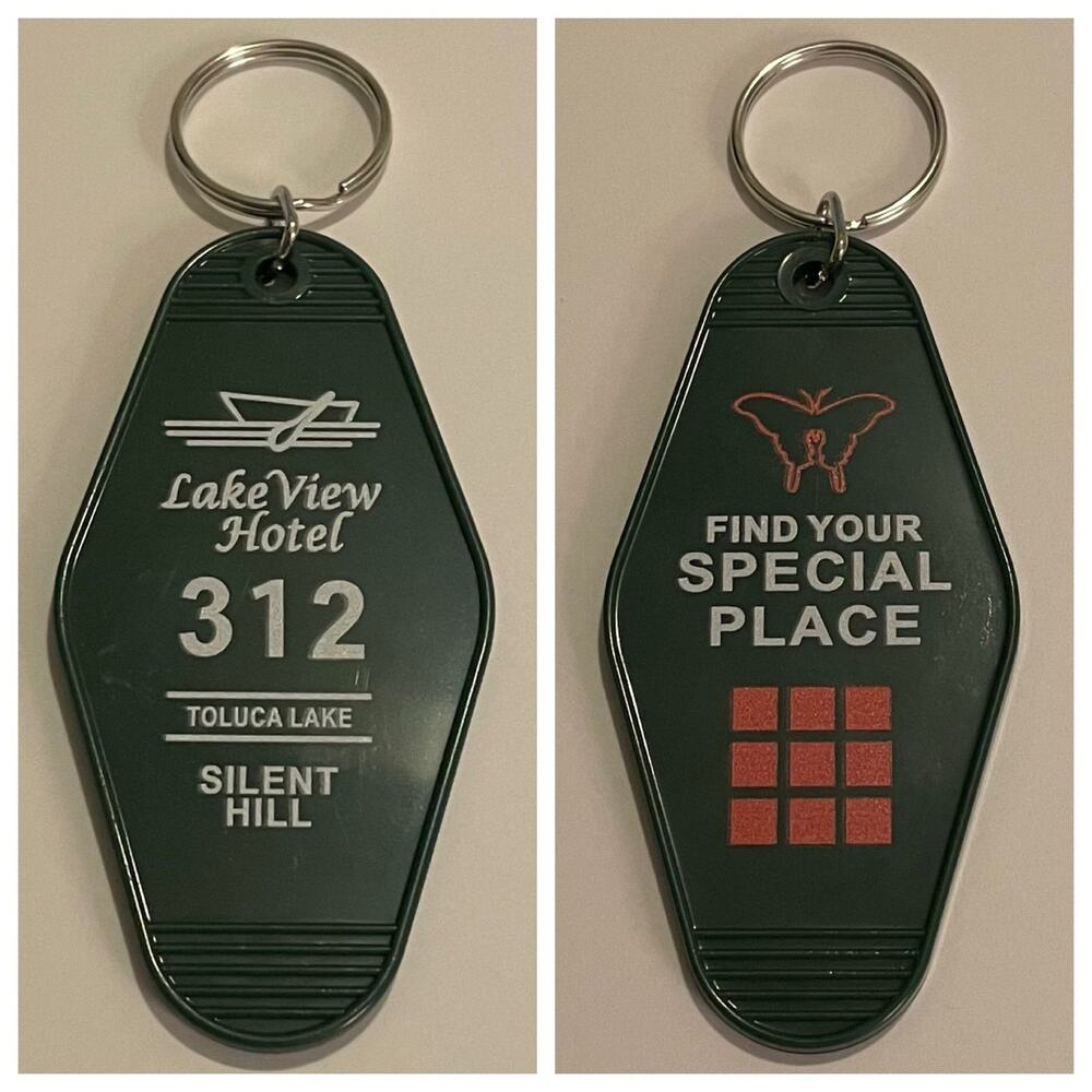 Silent Hill Retro Motel Keyring